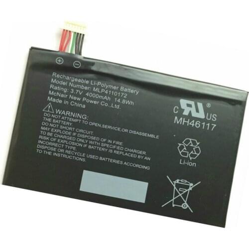 Westrock 3.7V 4000mAh 14.8Wh Battery MLP4110172 (N8) for The Rand McNally GPS