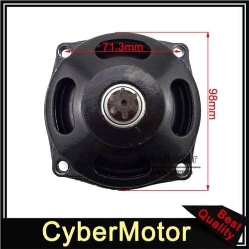 25H 6 Tooth Clutch Drum Gear Box For 2 Stroke 47cc 49cc Engine Minimoto Pocket Bike Mini Kids Quad ATV 4 Wheeler Buggy Go Kart