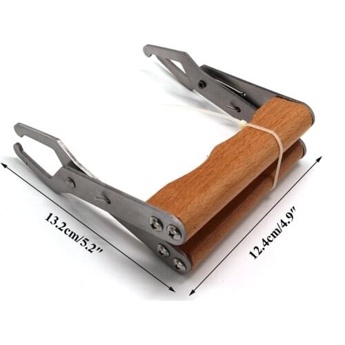 4PCS Wholesale Professtional Wooden Bee Hive Frame Holder Grip Protection Sting Capture Clamp Tongs Hook Gripper Clip Supplies