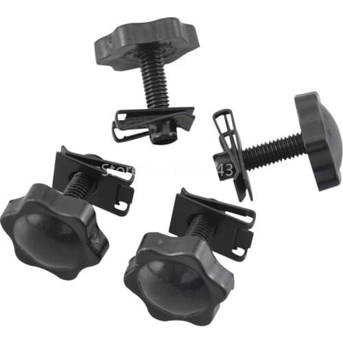 Saddlebag Lock Mounting Security Theft Deterrent Bracket Black Hardware Screw Bolt For Harley Touring Road King Glides Ultra