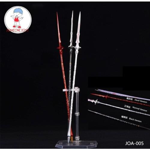 1/6 Scale Scene Accessories Samurai weapon mini sword Alloy Spears Longsword Model toy For 12 inch Tbleague Body jiaou Doll