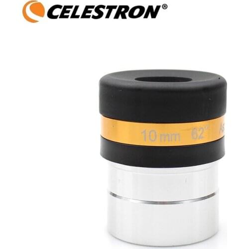 Celestron Aspheric 1.25" Wide Angle 62 Degree Lens 10mm For Astronomical Telescope HD Aspheric Eyepiece Fully Multi-coated