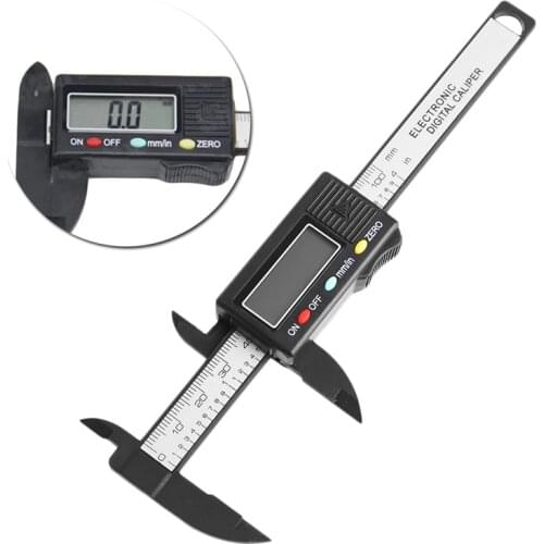 LCD Electronic Digital Vernier Caliper Gauge 100mm 4 inch Measure Micrometer New
