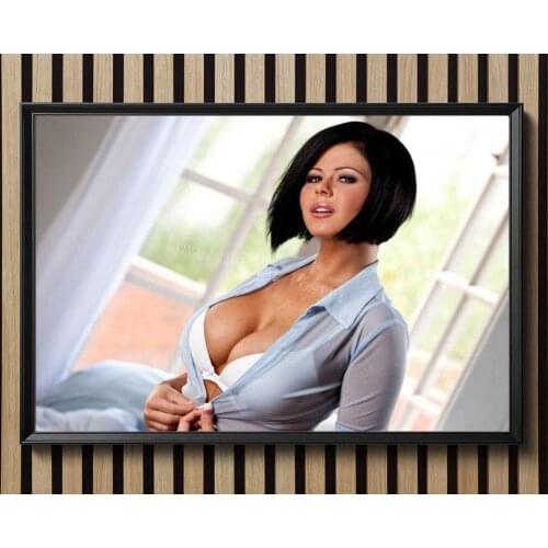 D1198 Loni Evans Star Sexy Beautiful Girl Model Silk Fabric Poster Art Decor Indoor Painting Gift