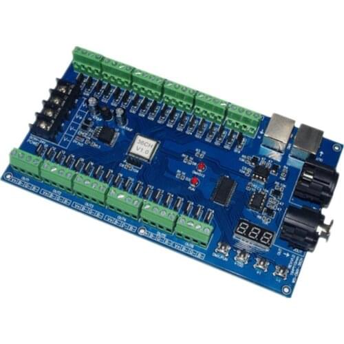 DMX512 decoder led controller 36CH DC 5-24V 1pcs led strip lights DMX RELAY 36 channel relays use for led lamps rgb controller
