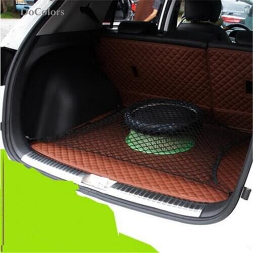 DoColors Car Trunk Net bag cargo holder case For Kia Mohave OPTIMA Ceed Carens Borrego CADENZA SHUMA