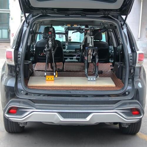 Car Roof MTB Bike Rack Quick-release Fork Installation Mount Holder Lock Truck Cycle Mount Bracket Rack Block Bicycle Accessorie