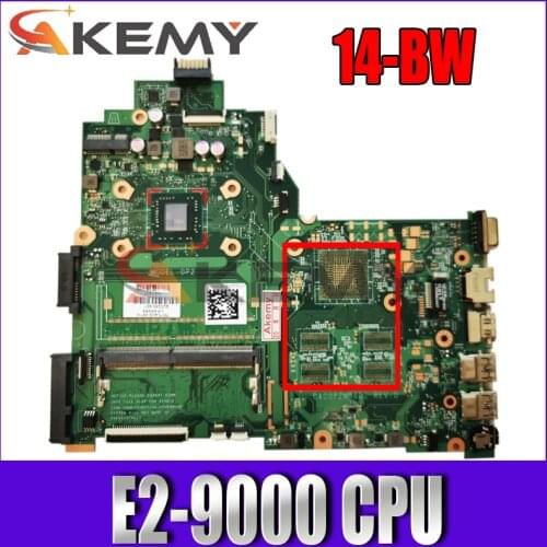 For HP 14-BW 245 G6 Laptop Motherboard With E2-9000 CPU 925545-601 925545-001 DA00P2MB6D1 DDR4 100% Tested Fast Ship
