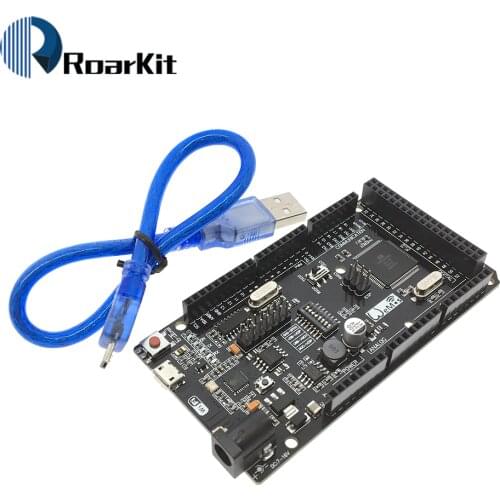 Mega2560 + WiFi R3 ATmega2560+ESP8266 32Mb memory USB-TTL CH340G. Compatible for Arduino Mega NodeMCU For WeMos ESP8266