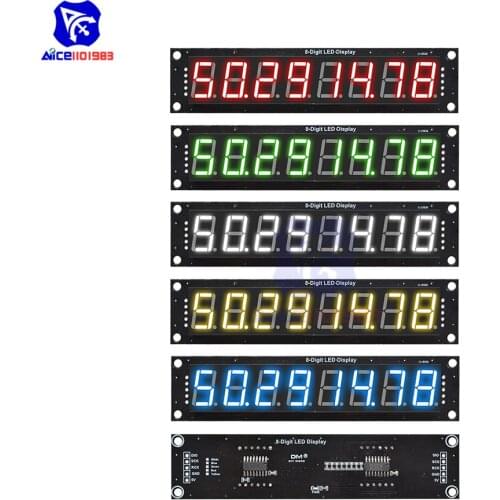 Diymore 74HC595 0.56 inch 8 Bits Digital LED Display Module 5 Color Available for Arduino
