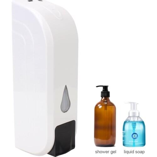 Wall-mount Shower Gel Detergent Shampoo Bottle Liquid Soap Container 350ml Single Soap Dispenser For Kitchen Bathroom