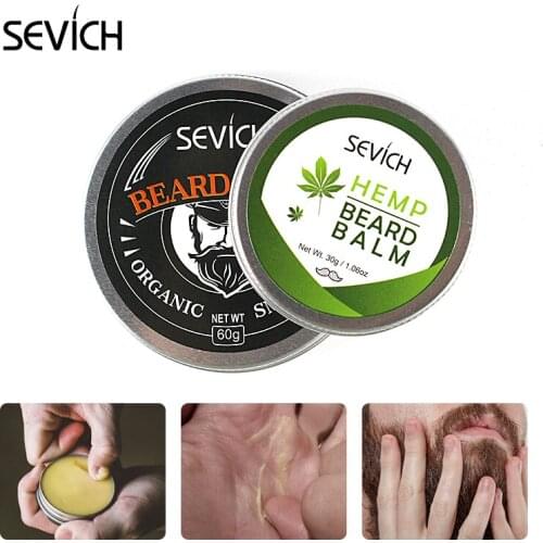 Sevich Organic Beard Oil Beard Wax Beard Smooth Styling Moustache Professional Beard Care Products Leave-In Beard Conditioner