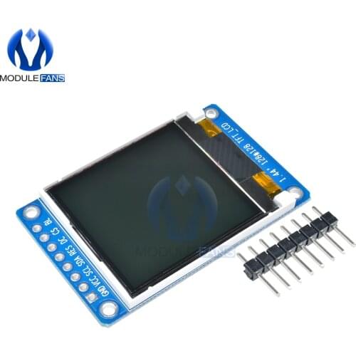 1.44" 1.44 inch Serial 128x128 ST7735S Full Color TFT LCD Display Module 8 Pin SPI Serial Interface 3.3V Power Input Board 8P