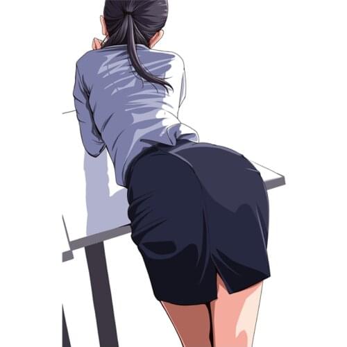 RuleMylife sexy anime girl car stickers wall decal anime cute auto accessories for home decoration