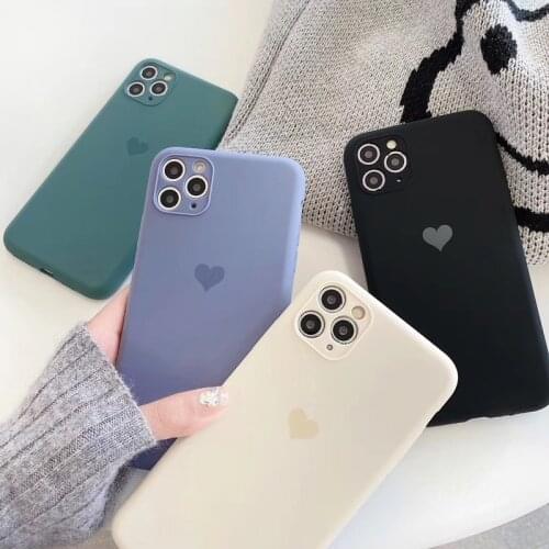 Suitable for Iphone11 Fine Hole Lovely Silicone Phone Case Apple 7plus Soft Shell Solid Color All-Inclusive Drop-Resistant Xsmax