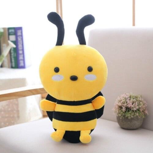 Cute cartoon simulation bee doll plush toy doll birthday gift girl boy