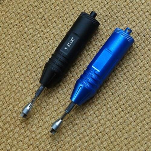 Y-START MT01 multifunctional knives tools with T6T8 / 11 pcs Torix screwdrivers aluminum alloy handle for YS Special EDC tool