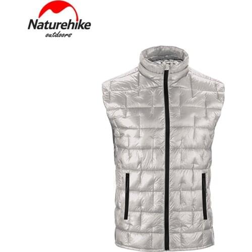 Naturehike Winter ultra-light down vest men women light horse armor 95% goose down 1000FT Vest liner