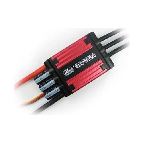 ZTW Gecko 120A HV /150A HV Brushless ESC - OPTO 6-12s LiPo; 18-38 cell Ni-XX 48V