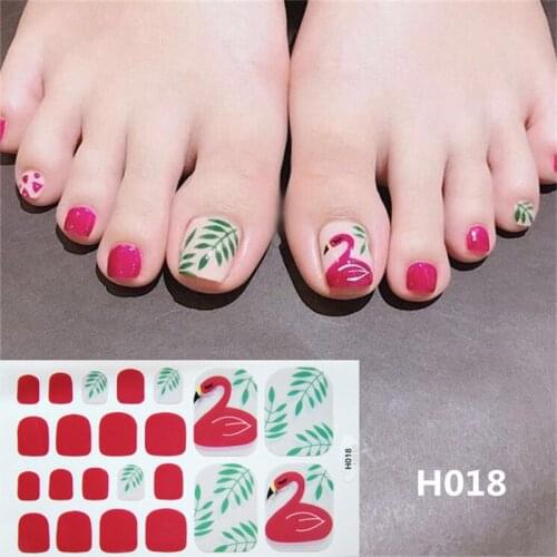 Recuerdame 22Tips Toe Nail Sticker Moon & Star Full Cover Foot Decals Glitter Toe Nail Art Stickers Decorations for Ladies Girls