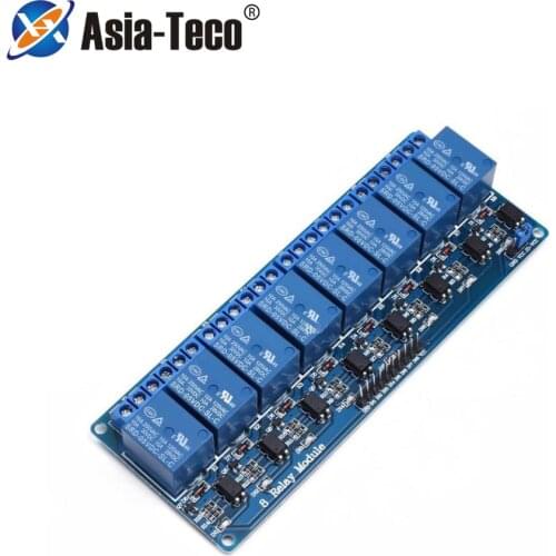 5v 12v 24V 8 channel relay module with optocoupler Relay Output 8 way relay module for arduino In stock