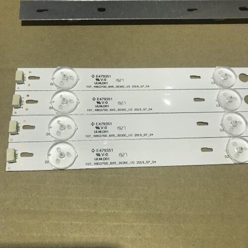 80PCS original quality for TCL48 B48A558U D48A810 strip TOT-48D2700-8X5-3030C-V3 YHA-4C-LB4805-YHEX2 TCL D48A810 5.0