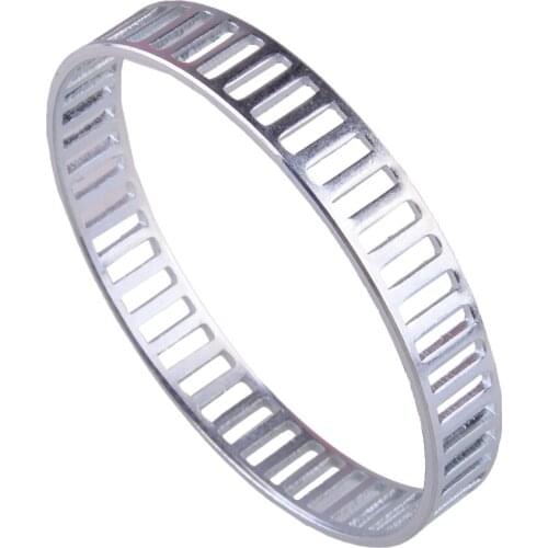 Car Silver Metal Rear ABS Sensor Reluctor Ring 00019979 Fit for BMW 3 Series 323CI 325CI 328CI 330CI 330I M3