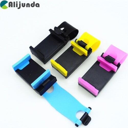 Car Steering Wheel Mobile Phone Holder Elastic Design Mobile Phone Holder Stand For Hyundai ix35 iX45 iX25 i20 i30 Sonata,Verna