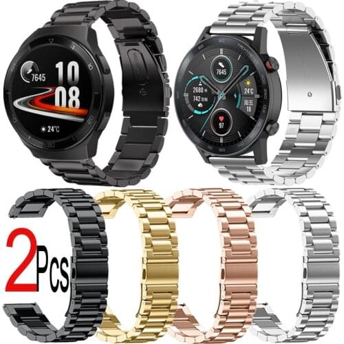Milanese Stainless Steel Watchband For Huawei Watch GT 2E 2 46mm/Pro Honor Magic 2 42mm Dream Bracelet Smart Watch Strap