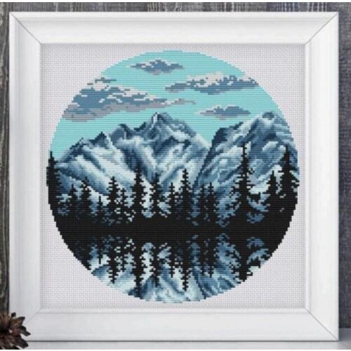 M200926Homefun Cross Stitch Kit Package Greeting Needlework Counted Cross-Stitching Kits New Style Counted Cross stich Painting