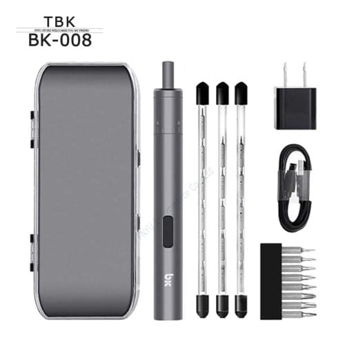 Electric Screwdriver BK-008 Charging Type Adjustable Torque Home Appliances Repair Electric Forward Reverse Handheld Screwdriver