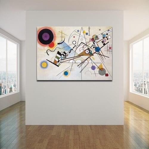 Canvas Poster Kandinsky Composition Wall Art Painting Posters and Prints Nordic Wall Pictures for Home Decor No Framed