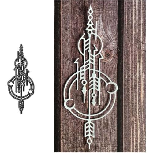 AddyCraft Metal Cutting Dies Arrow pendant Stencils for DIY Scrapbook Photo Album Paper Card Decorative Craft Embossing Die New