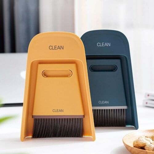 Multipurpose Window Groove Cleaning Brush Dust Shovel Household Keyboard Drawer Desk Folding Brushed Home Office Cleaning Tools