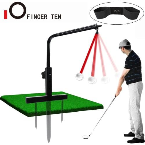 Multifunctional Indoor Outdoor Golf Swing Trainer with Arm Band Training Mat Sport Posture Correction Tool Black Drop Shipping