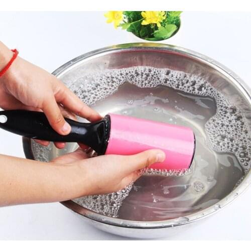 Reusable Washable Roller Dust Cleaner Lint Sticking Roller for Clothes Pet Hair Cleaning Household Dust Wiper Tools