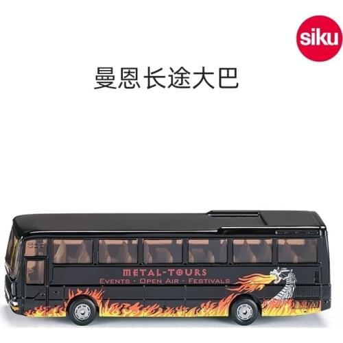 Siku Long distance bus Collection Metal Die-cast Simulation Model Cars Toys