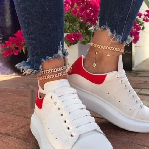 2020 New fashion hiphop iced out bling clear mini cz open adjusted anklet chain for Women Charm Cuban Link chain party jewelry