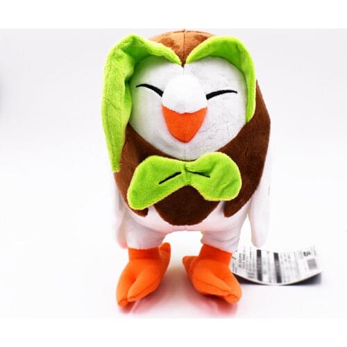 22cm New Lovely Dartrix XY Mega Pocket Animal Anime Figure Stuffed Doll Plush Soft Toy Gift Lovely Children Japanese Plush