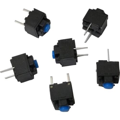 New and High Quality 10pcs Silent Switch Mouse Micro Switch Push Button Switch 6*6*7.3mm