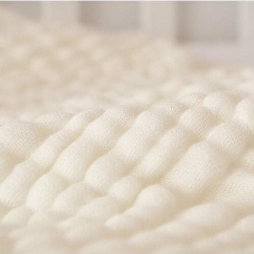 Reusable Baby Muslin Blanket Infant Newborn Soft Breathable Gauze Swaddle Wrap 24BE