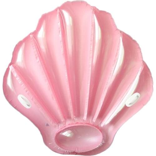 Water Adult Swimming Ring PVC Shell Mount Water Leisure Inflatable Shell Floating Row