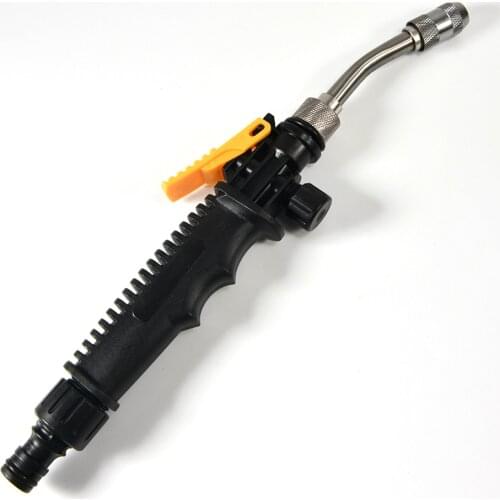 11.8 Inch Garden Water Gun 2.0 - Water Jet Nozzle Fan Nozzle Safely Clean High Impact Wand Water Spray Washer Water Sprayer Gun