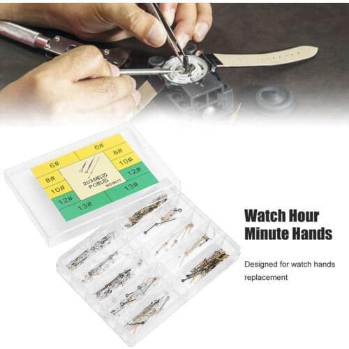 Luminous Watch Hour Minute Second Hands Replacement Watch Hands Needle Part for 2035 Movement Repair Accessory