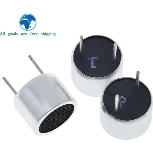 TZT 1 Pair TCT40-16R/T 40KHZ Ultrasonic Transducer Sensor 16mm Ultrasonic Probe