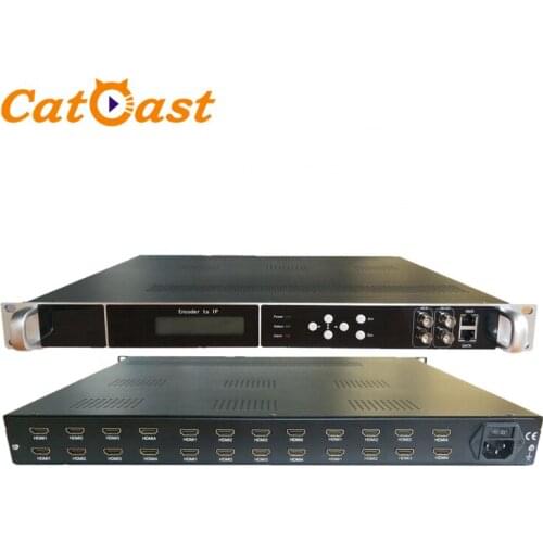 24 in 1 H.264 HDMI to IP IPTV Live Streaming Video Encoder