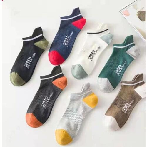 10 Pairs Pack Summer Thin Cotton Socks Cute Cartoon Comfortable Short Socks Sports Casual Running Yoga Sox Girls Sock Slippers