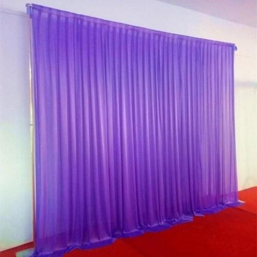 3m*3m backdrop for Party Curtain festival Celebration wedding Stage Performance Background Drape Drape Wall valane backcloth