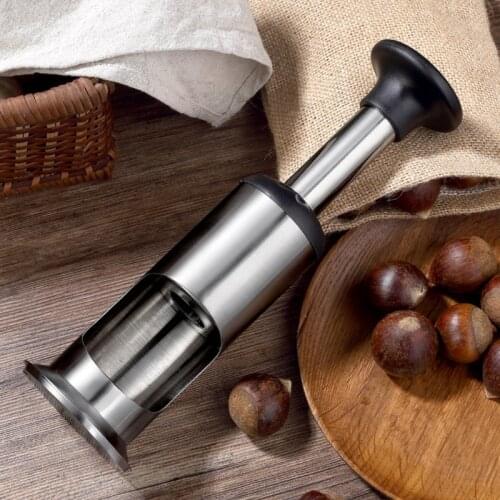 Stainless Steel Household Manual Chestnut Opener Peeler Nutcracker Sheller Peeling Chestnut Artifact Kitchen Tools 2019