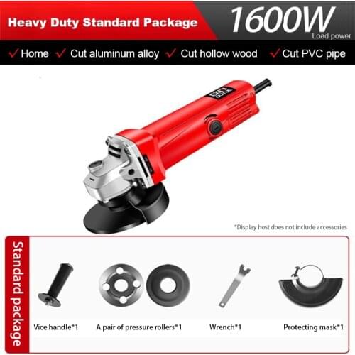 JINRUI Electric angle grinder 710-860W 220V 100mm Variable speed DIY power tool cutting machine polisher Abrasive cutting